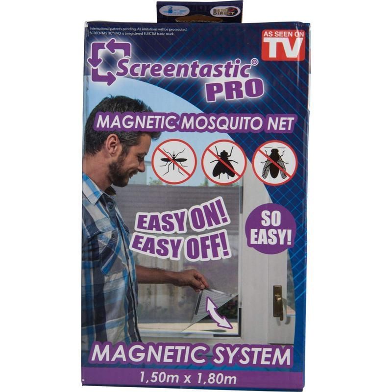 SCREENTASTIC PRO ™ |Mosquitero magnetico