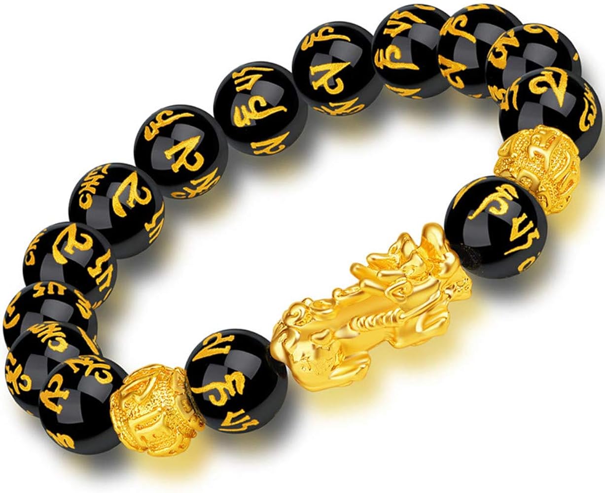 Pulsera obsidiana feng shui™| para atraer la riqueza y la prosperidad