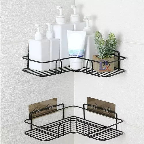 ConerShower™ |Set de 2 Estantes de baño con Adhesivos