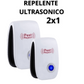 UltraGuardpro ™ Repelente Ultrasónico Anti Insectos, Cucarachas y Roedores 2X1